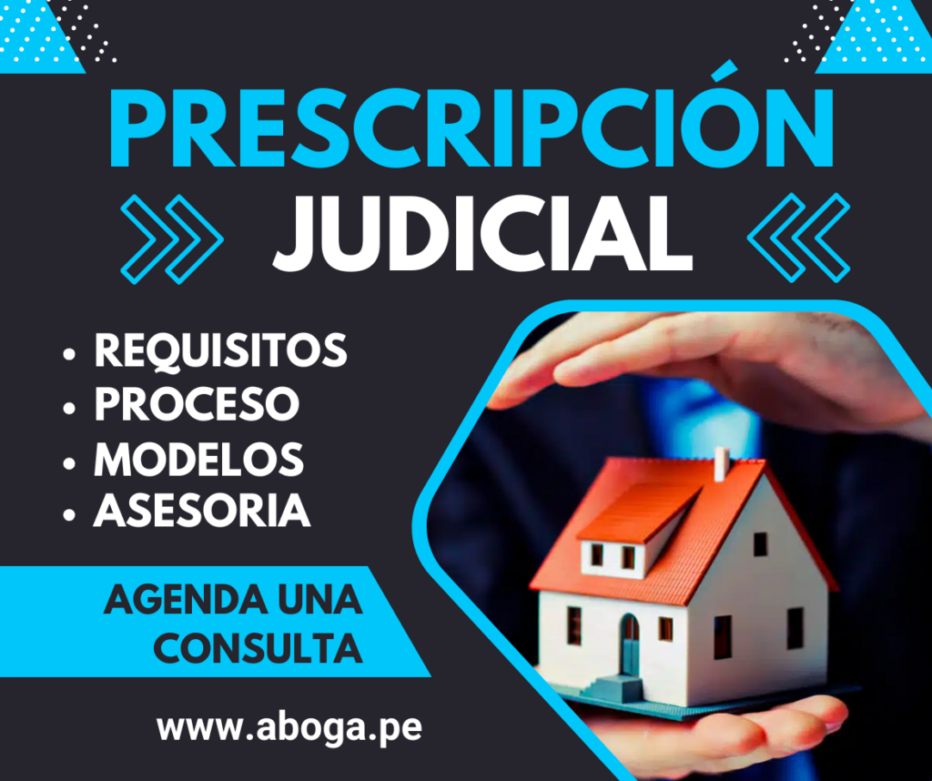 Prescripcion Adquisitiva de Dominio Judicial