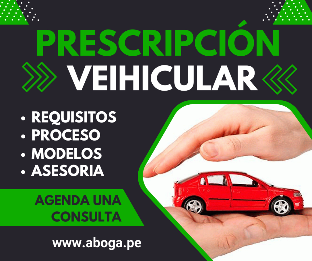 Prescripcion Adquisitiva de Dominio Vehicular